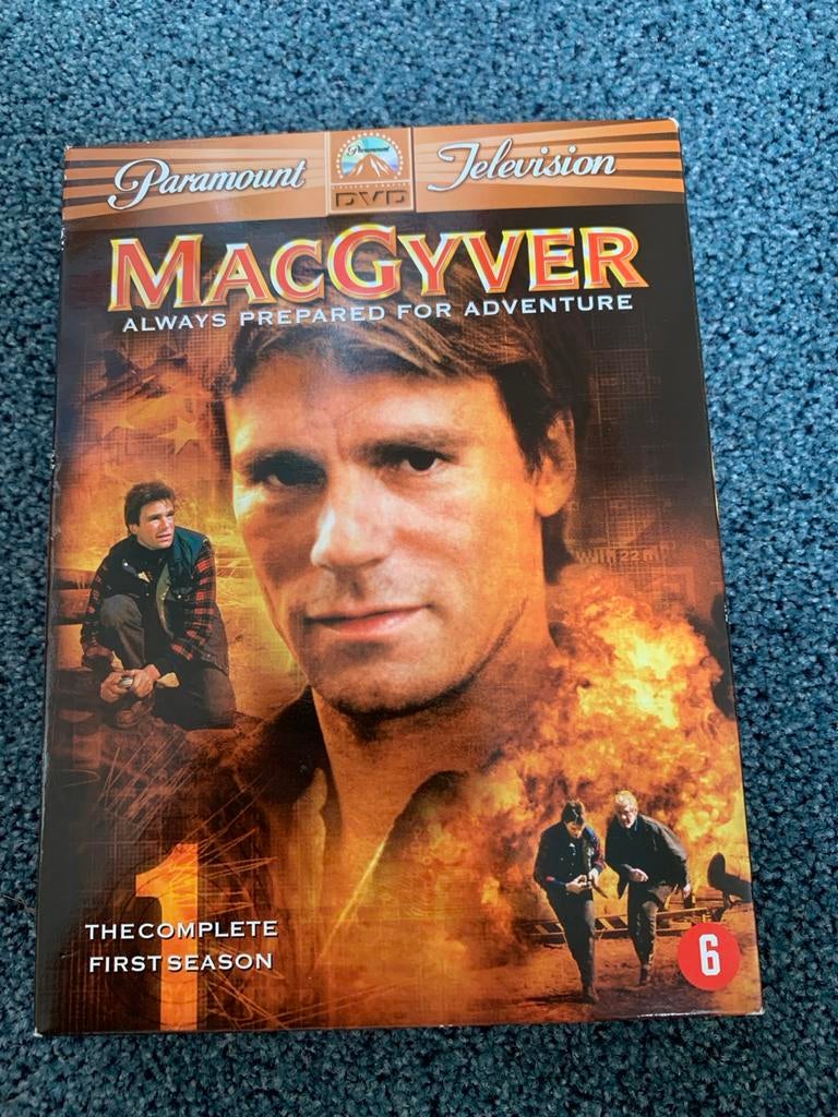 MacGyver - Het Complete Eerste Seizoen DVD Boxset, Vanaf 6 jaar, Ophalen, Zo goed als nieuw, Actie en Avontuur