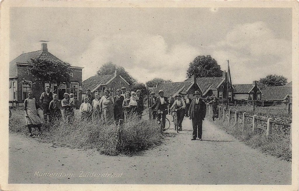 702-373-031 Muntendam Zuiderstraat, Verzenden, Voor 1920, Groningen