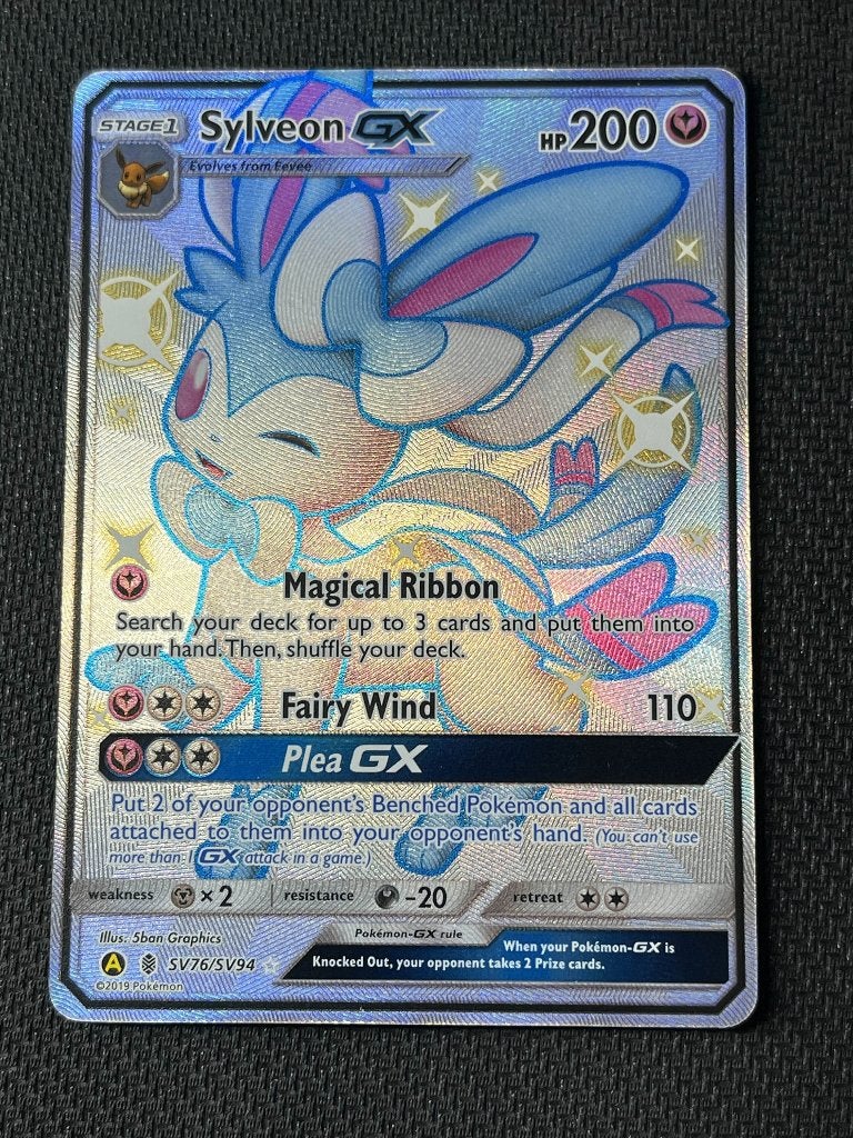 Sylveon GX (HIF SV76), Ophalen of Verzenden, Nieuw, Losse kaart, Foil