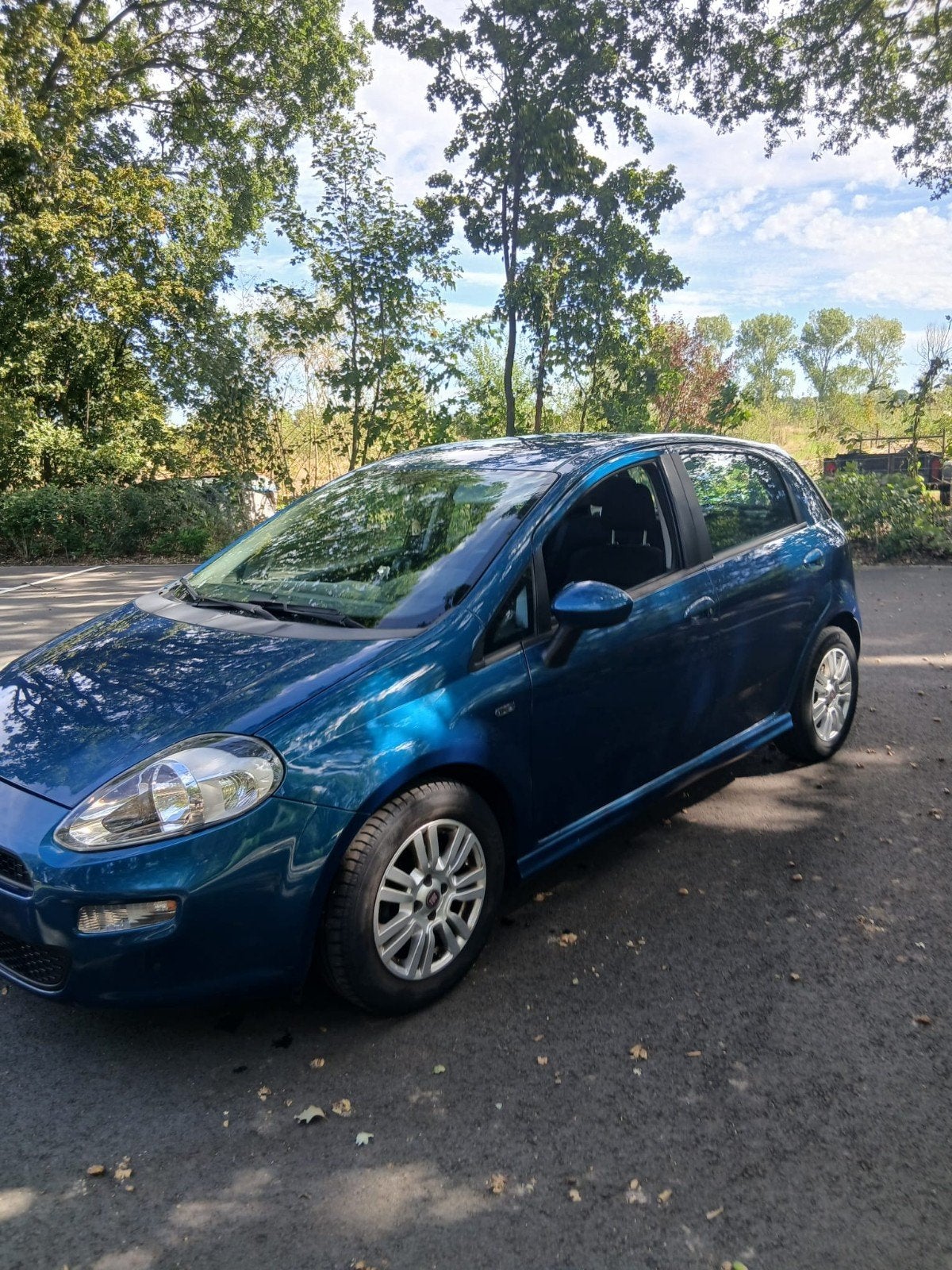 Fiat Punto 0.9 Twinair 74KW 5DR 2014 Blauw, Auto's, Fiat, Voorwielaandrijving, 100 pk, 49 €/maand, Origineel Nederlands