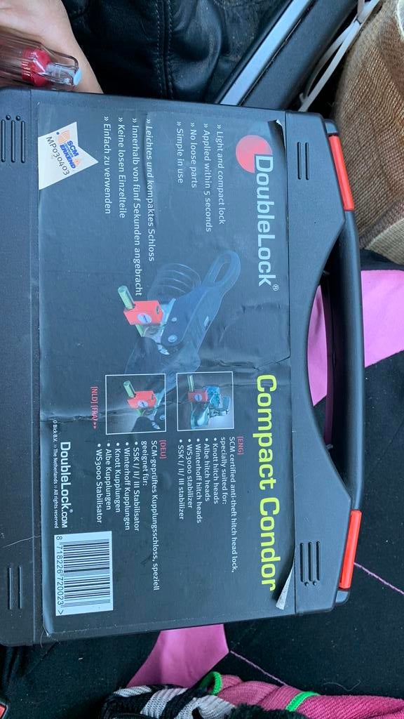 Koppelingslot scm keurmerk compact condor, Ophalen of Verzenden, Zo goed als nieuw