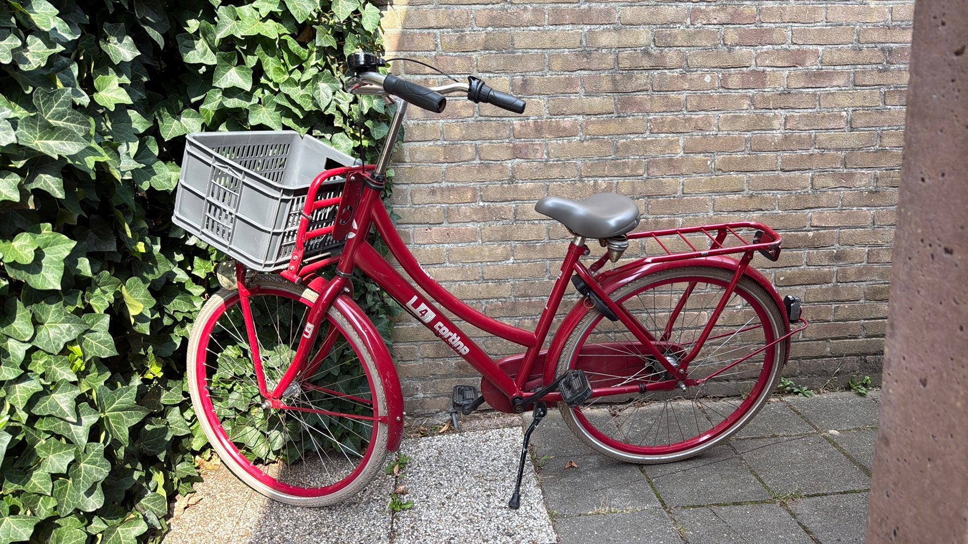 Cortina u4 transportfiets meisjes 26 inch, Ophalen, Gebruikt, Terugtraprem, 26 inch of meer