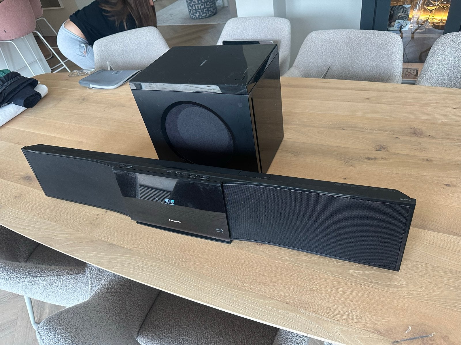 Panasonic Surround Systeem met Blu-ray Speler, Ophalen, Panasonic, Blu-ray-speler, 70 watt of meer