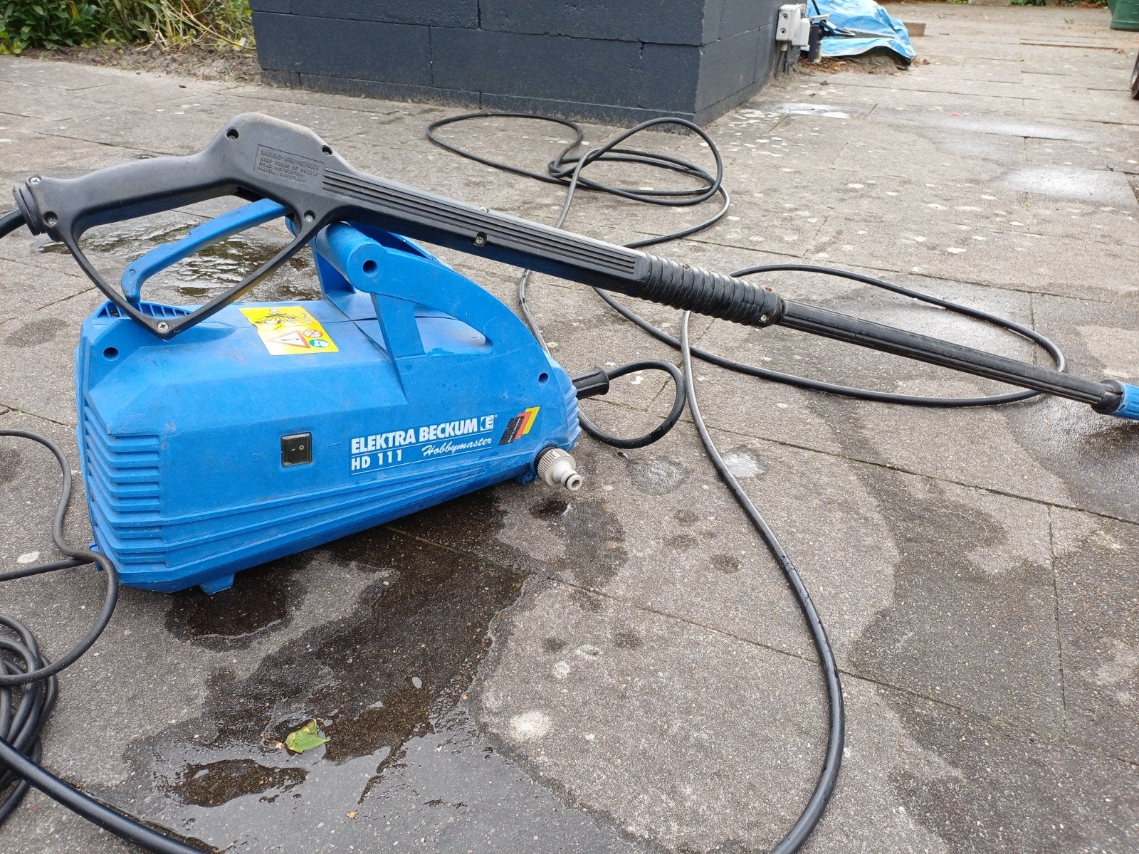 Elektrische hogedrukreiniger Elektra Beckum HD 111, Tuin en Terras, Ophalen, Gebruikt, Elektrisch, Elektra Beckum