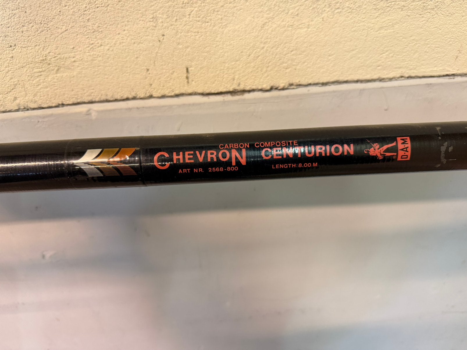 DAM Chevron Centurion Vaste Hengel 8 Mtr (Carbon Composite), Ophalen, Gebruikt, Vaste hengel