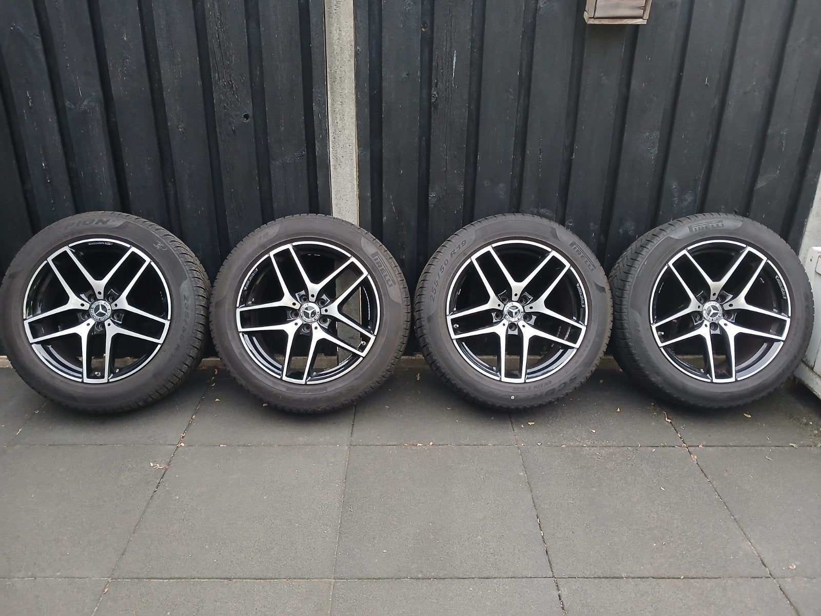 tk 19 inch orginele AMG Mercedes breedset GLC/X253, Auto-onderdelen, Banden en Velgen, Gebruikt, Velg(en), Winterbanden, Personenwagen