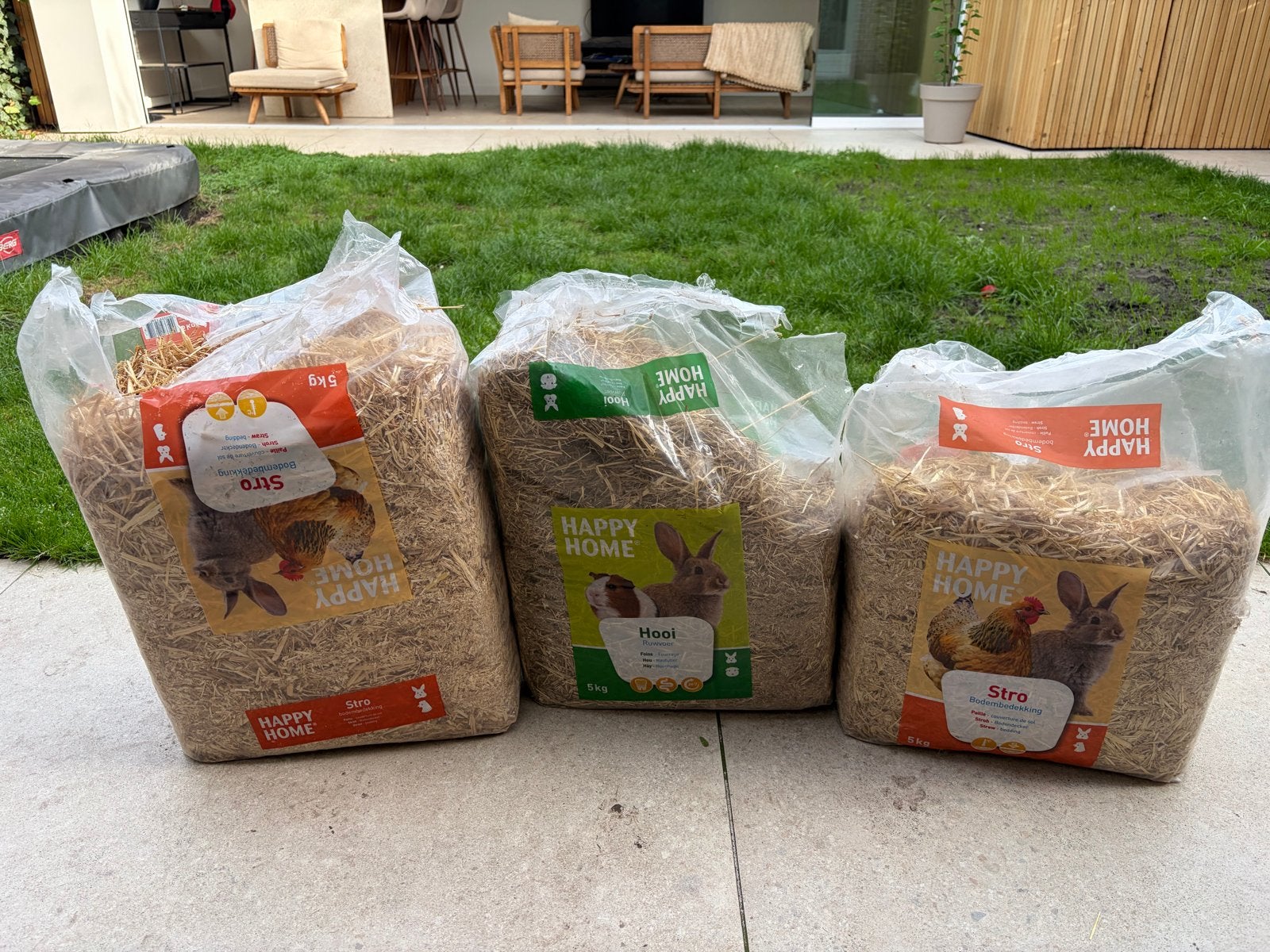 Hooi en stro, Dieren en Toebehoren, Dierenvoeding, Ophalen, Knaagdier of Konijn