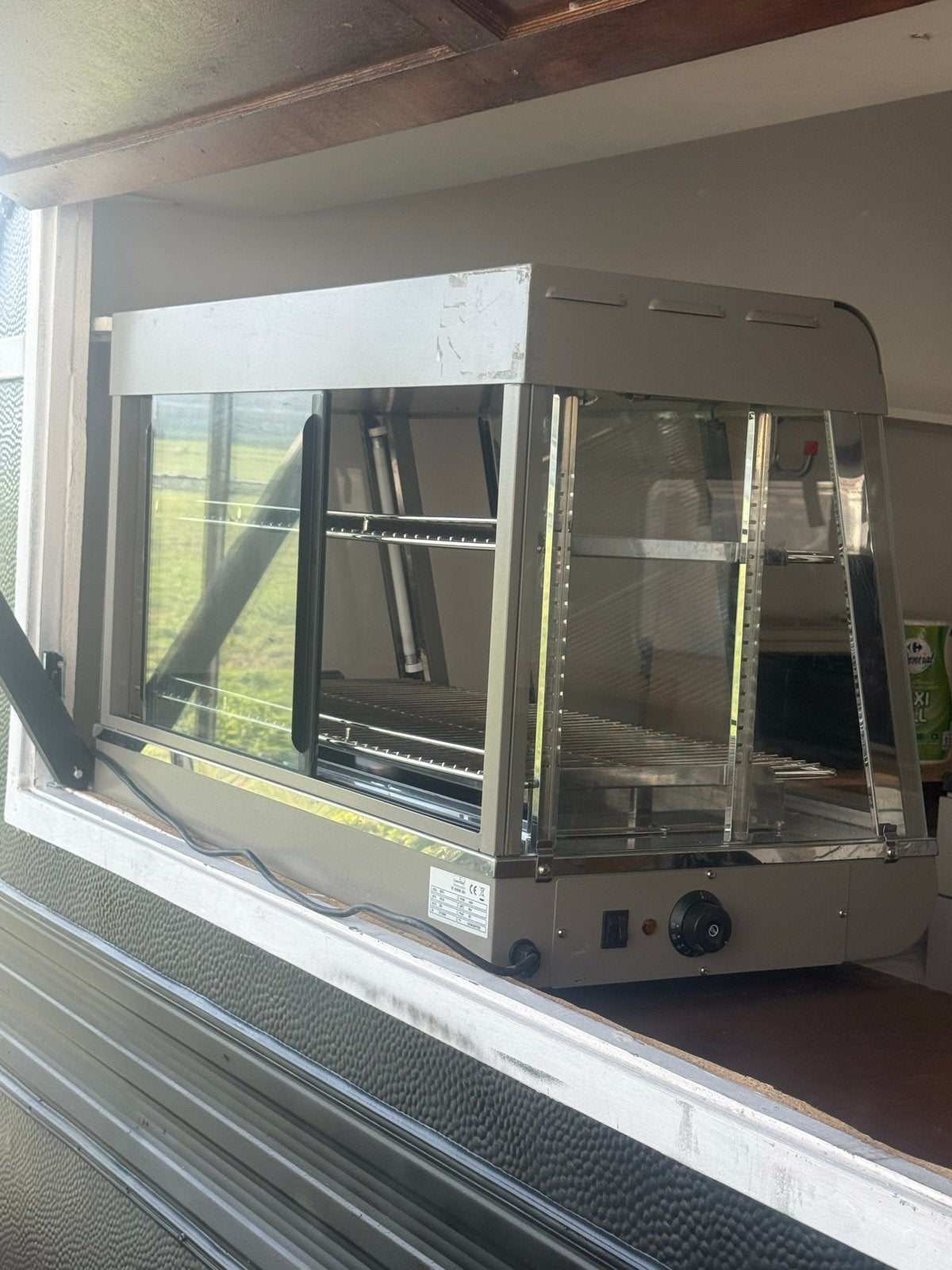 CaterChef Pie Warmhoud vitrine, Ophalen, Gebruikt
