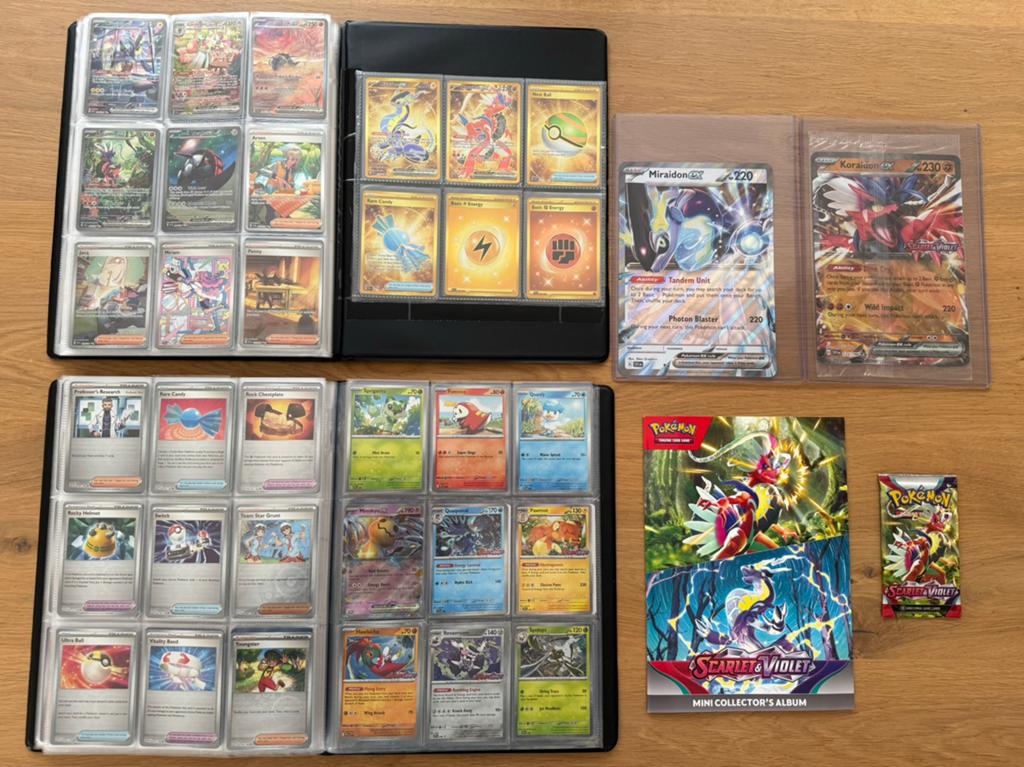 Pokemon Scarlet & Violet Master set, Ophalen of Verzenden, Nieuw, Meerdere kaarten