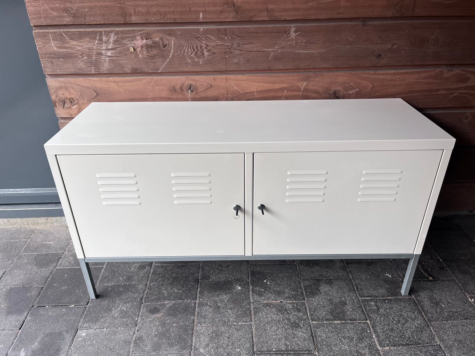 Ikea PS locker wit, Huis en Inrichting, Ophalen, Gebruikt
