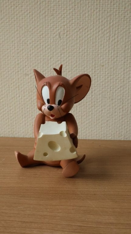 Tom & Jerry - Jerry die kaas eet - Démons & Merveilles, Ophalen of Verzenden, Looney Tunes, Gebruikt, Beeldje of Figuurtje