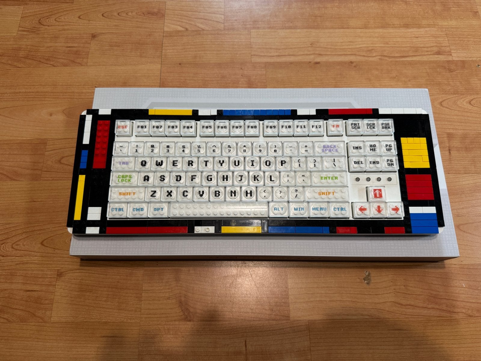 Melgeek Pixel Lego Toetsenbord - Limited Edition, Ophalen of Verzenden, Qwerty, Zo goed als nieuw, Draadloos
