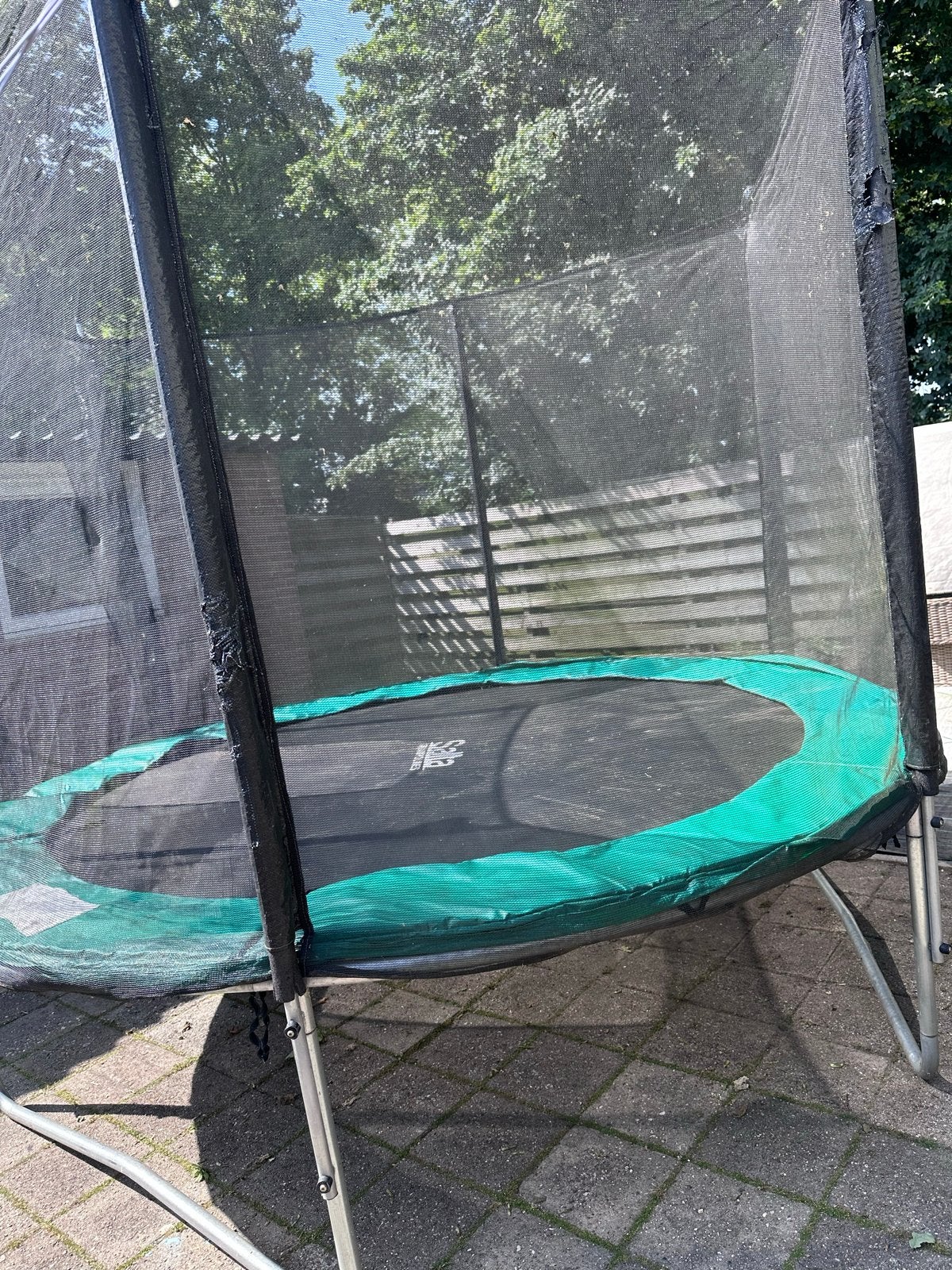 Trampoline 3m met veiligheidsnet, Kinderen en Baby's, Speelgoed | Buiten | Trampolines, Ophalen, Gebruikt