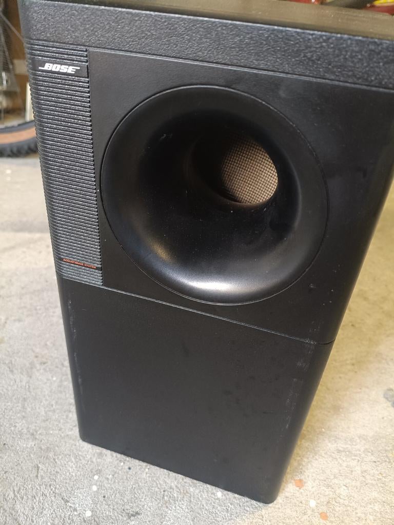 Bose 2 stuks subwoofer freespace 3 acoustimass, Ophalen, Gebruikt, Subwoofer, Bose
