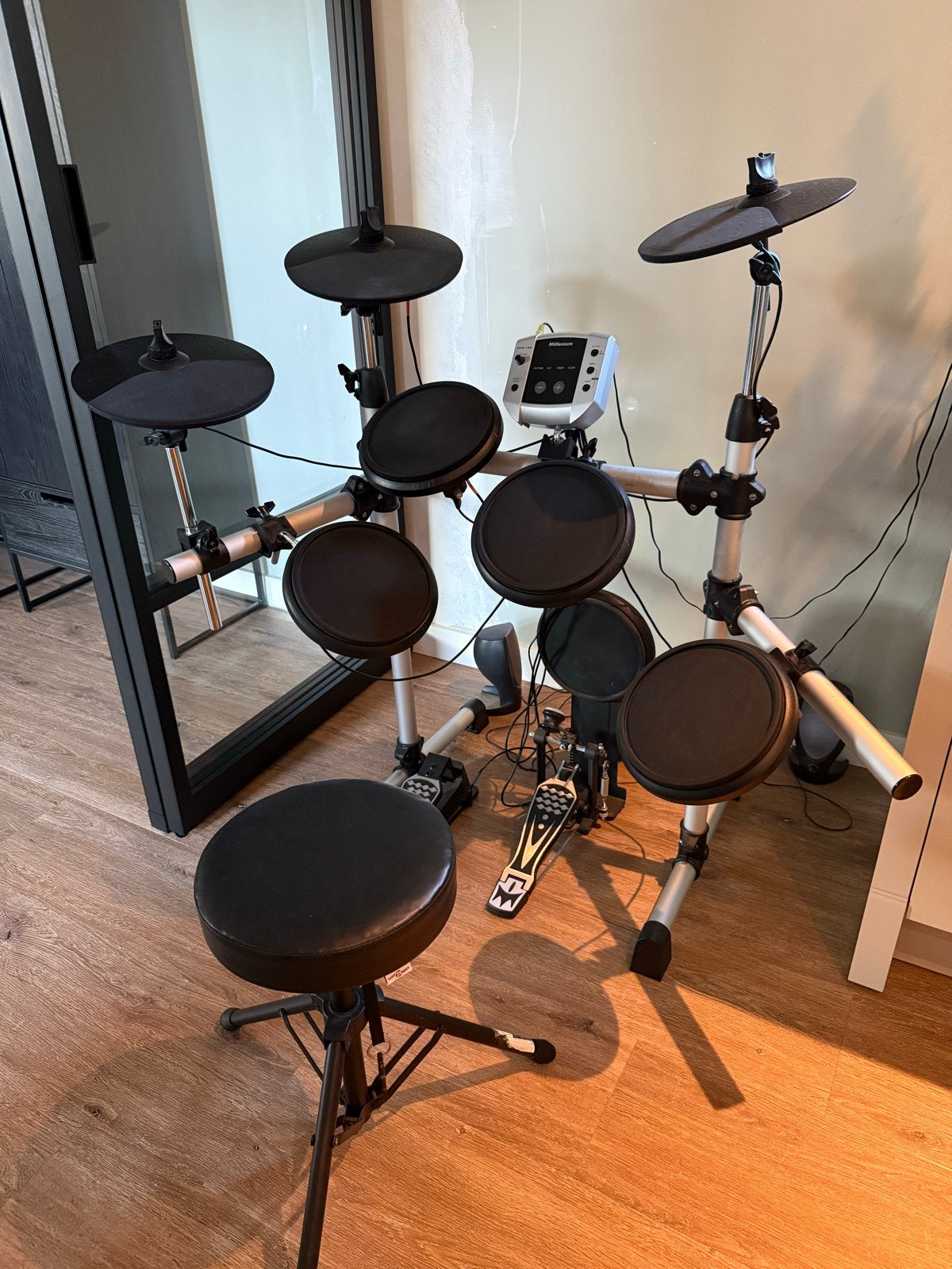 Millenium MPS-150 E-Drum Set - Compleet, Ophalen, Gebruikt, Overige merken, Elektronisch
