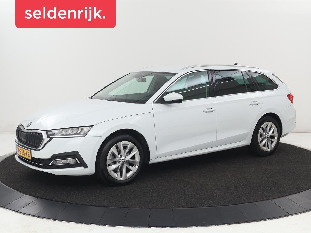 Skoda Octavia 1.0 TSI Business Edition | Stoelverwarming | T, Auto's, Skoda, Stof, Gebruikt, Wit, Origineel Nederlands