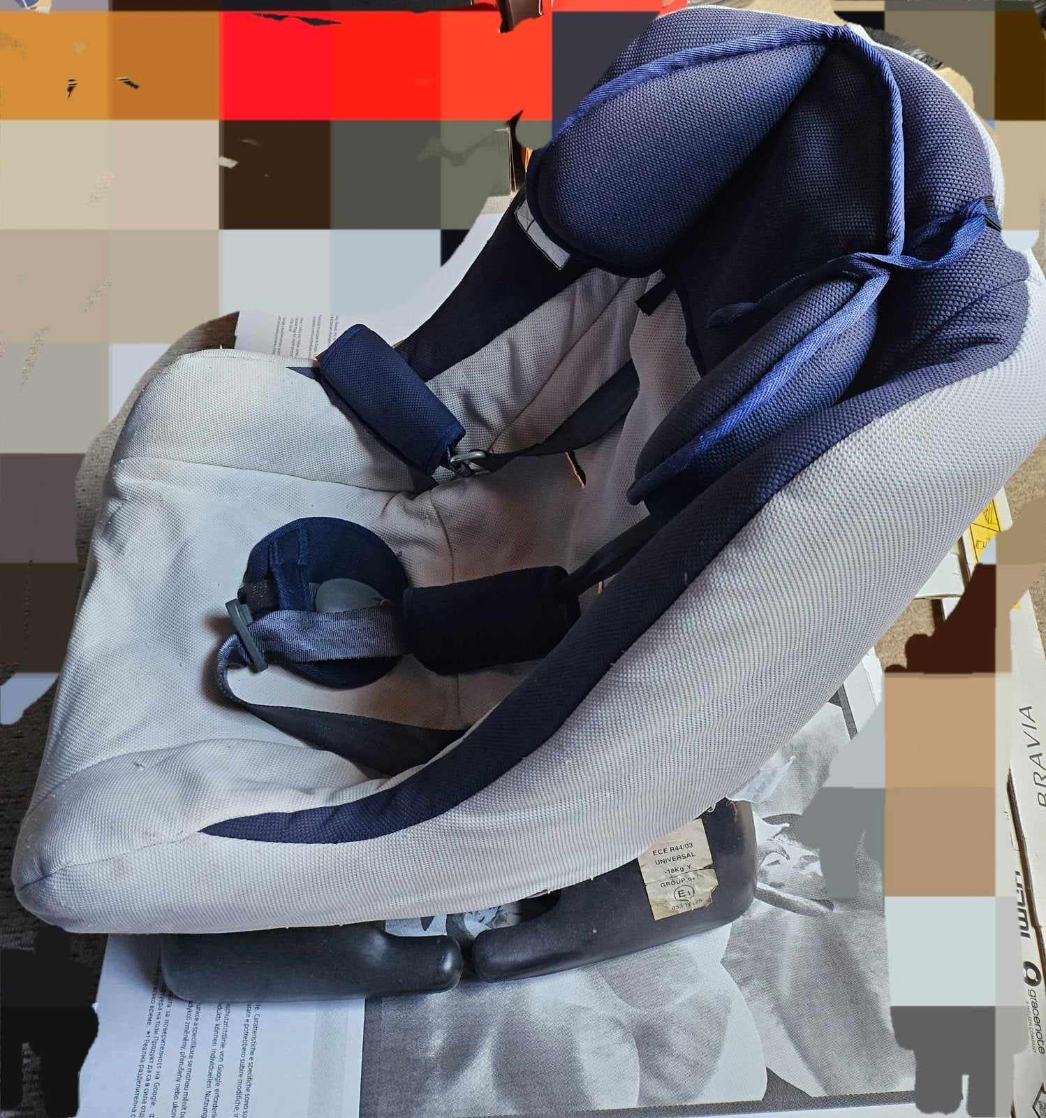 Verstelbare kinderzitje, Overige merken, Verstelbare rugleuning, Ophalen of Verzenden, 9 t/m 36 kg