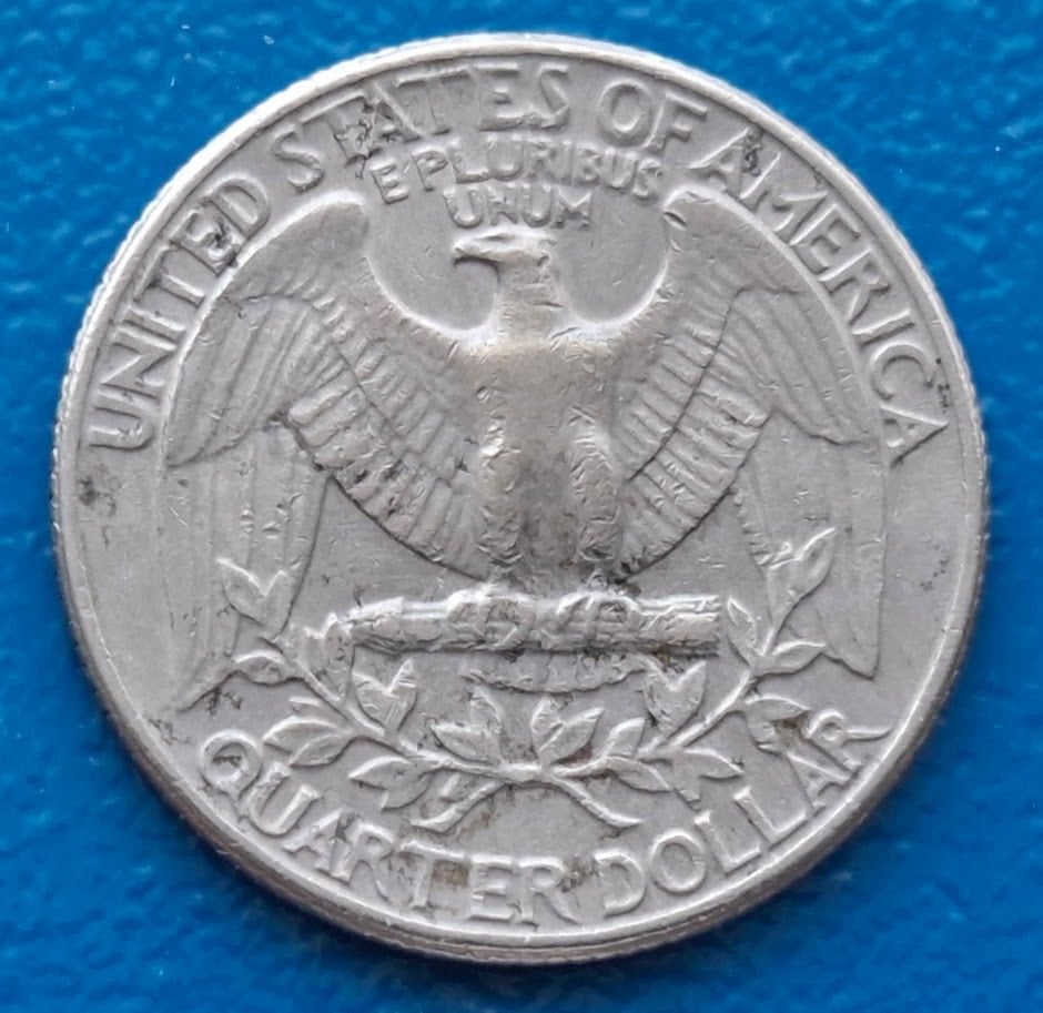 USA quarter dollar 1982 D - Washington, Verzenden, Noord-Amerika, Losse munt