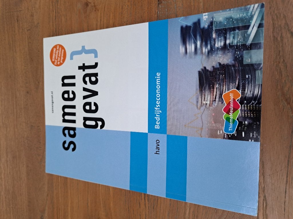 Samengevat Bedrijfseconomie ISBN 9789006107487 Samengevat B, Ophalen of Verzenden, Beta, Zo goed als nieuw, HBO