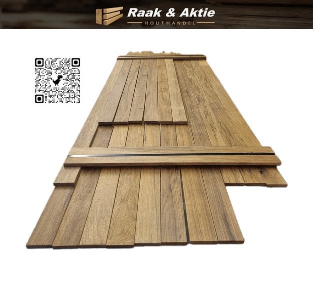 Hardhouten planken - geschaafd - nr: HP156, Ophalen, Planken, Nieuw, Hardhout