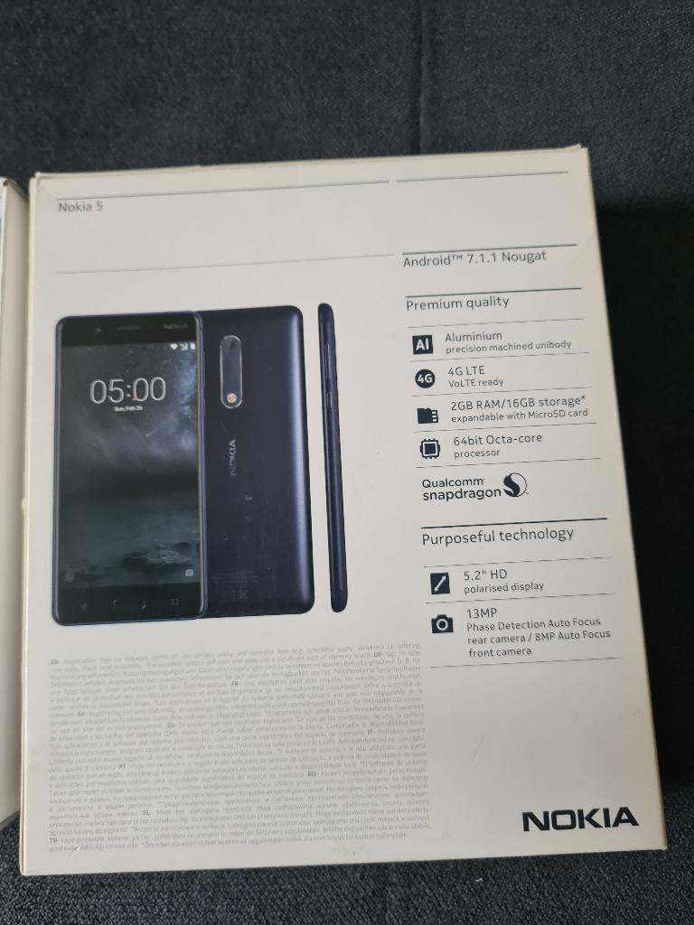 Nokia, Telecommunicatie, Mobiele telefoons | Nokia, Ophalen, Blauw, 3 tot 6 megapixel, Zo goed als nieuw