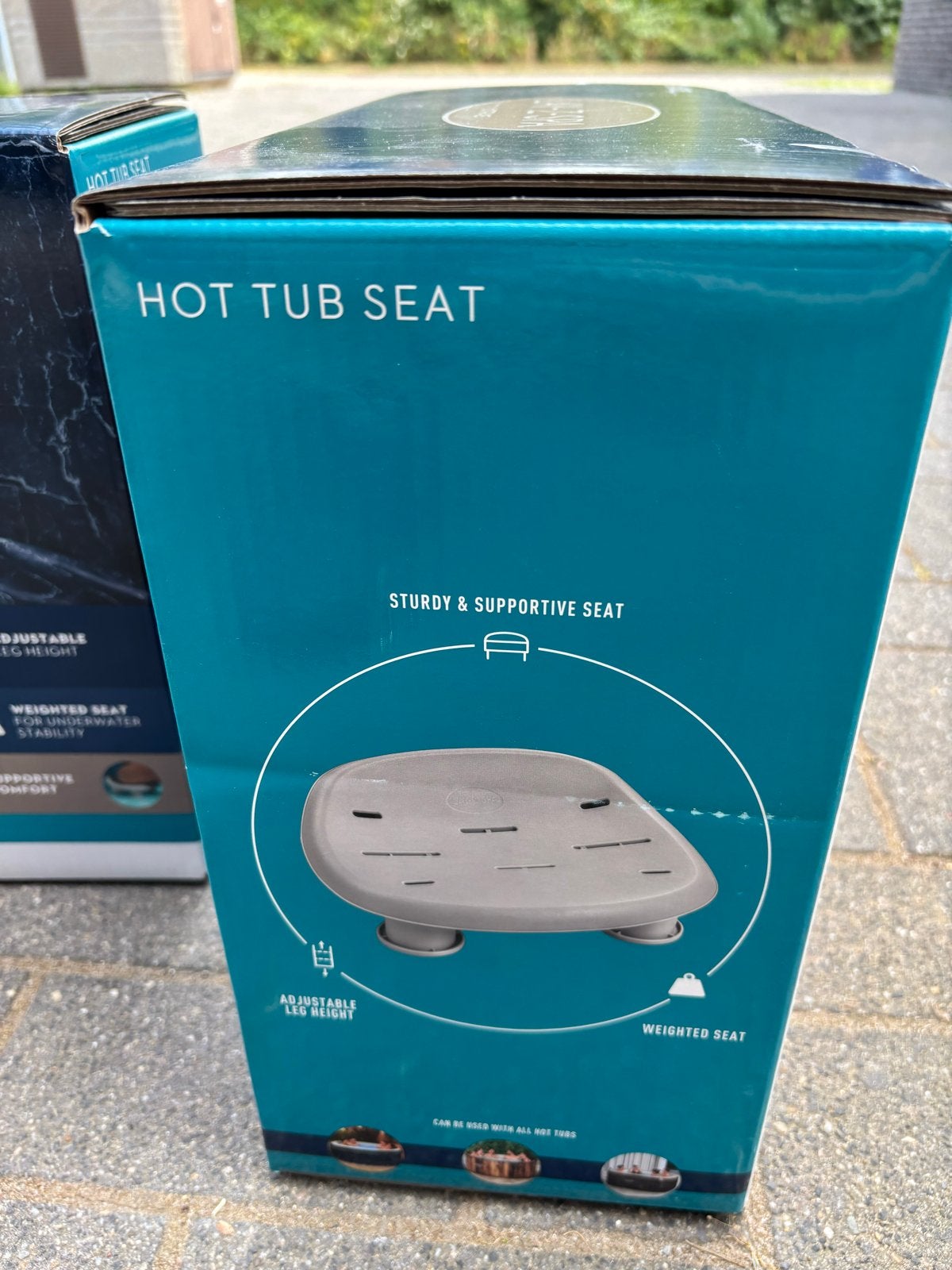 Lay-Z-Spa Hot Tub Seat - Comfortabel en Verstelbaar, Ophalen of Verzenden, Nieuw, Opblaasbaar