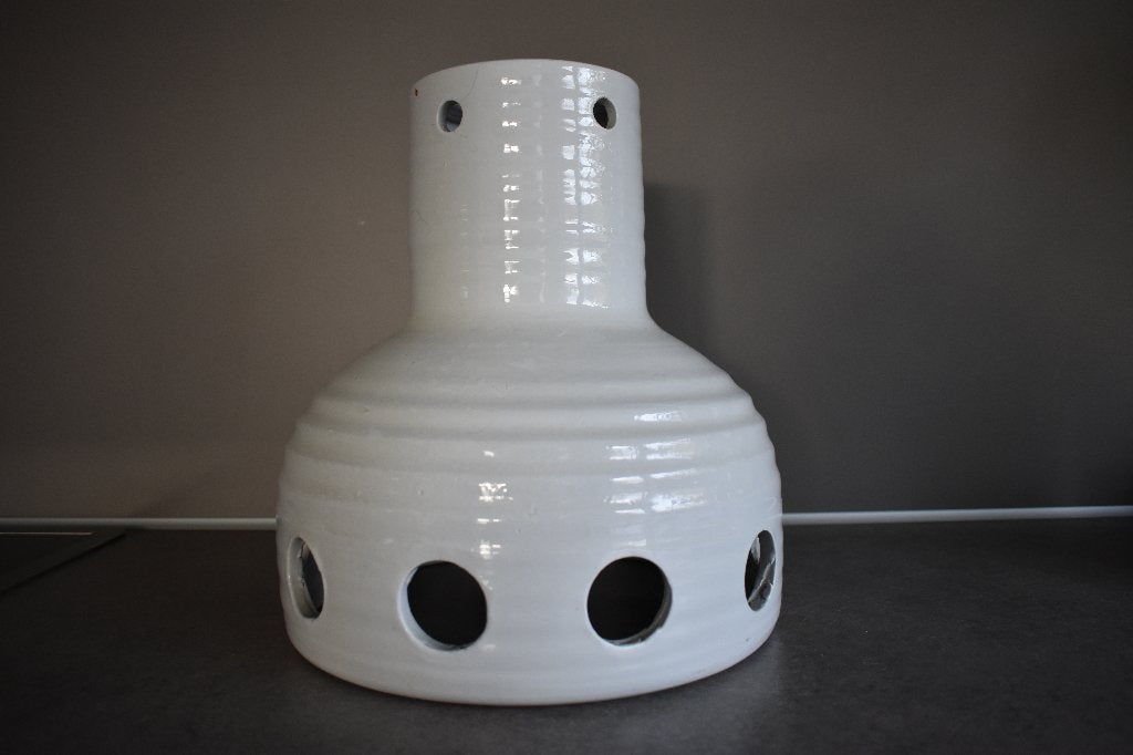 Mobach lamp UFO wit retro vintage design spage age, Ophalen, Gebruikt, Steen/keramiek, Mobach