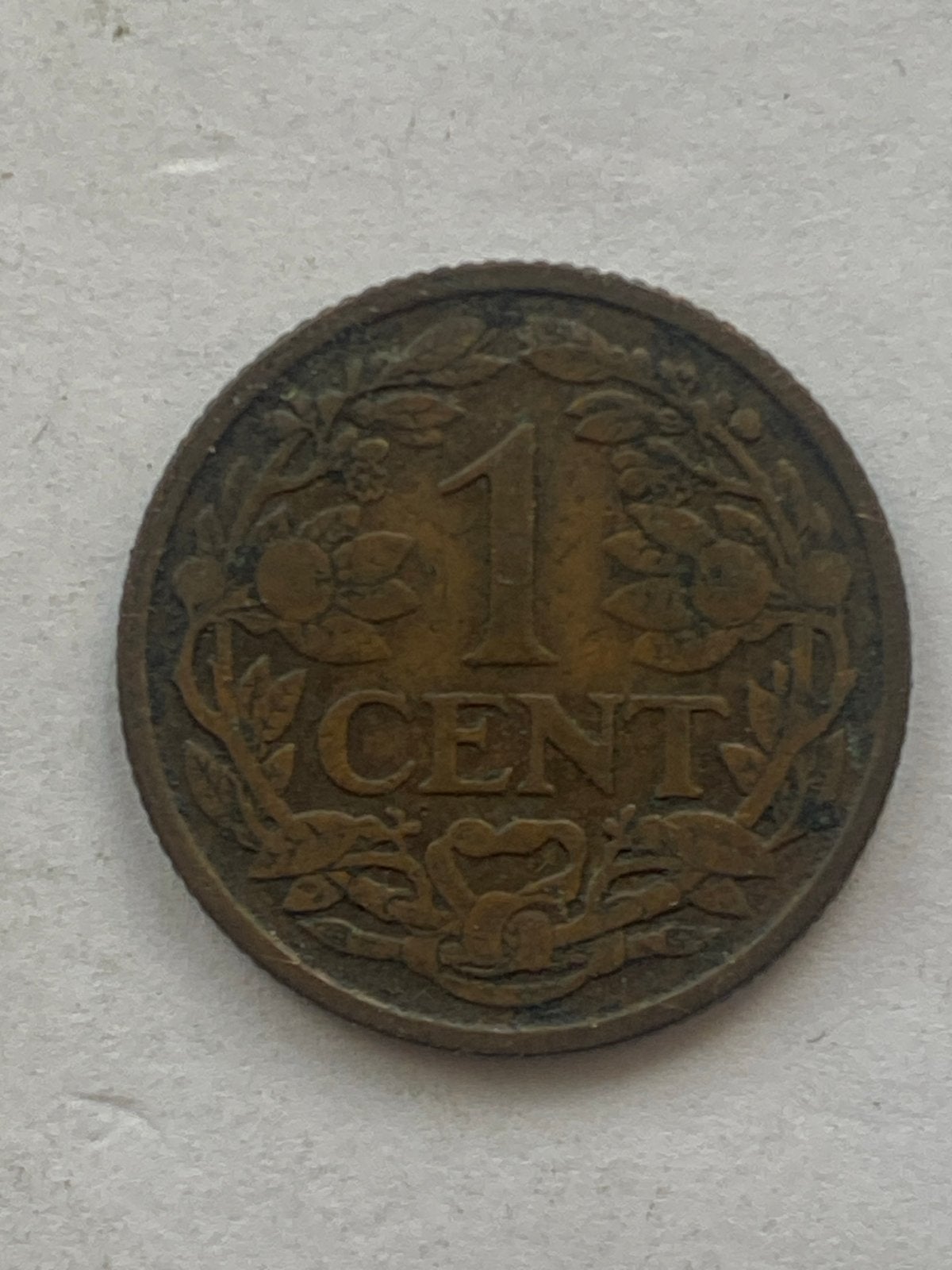 Nederland 1 Cent 1916 Koningin Wilhelmina, Ophalen of Verzenden, Koningin Wilhelmina, 1 cent, Losse munt
