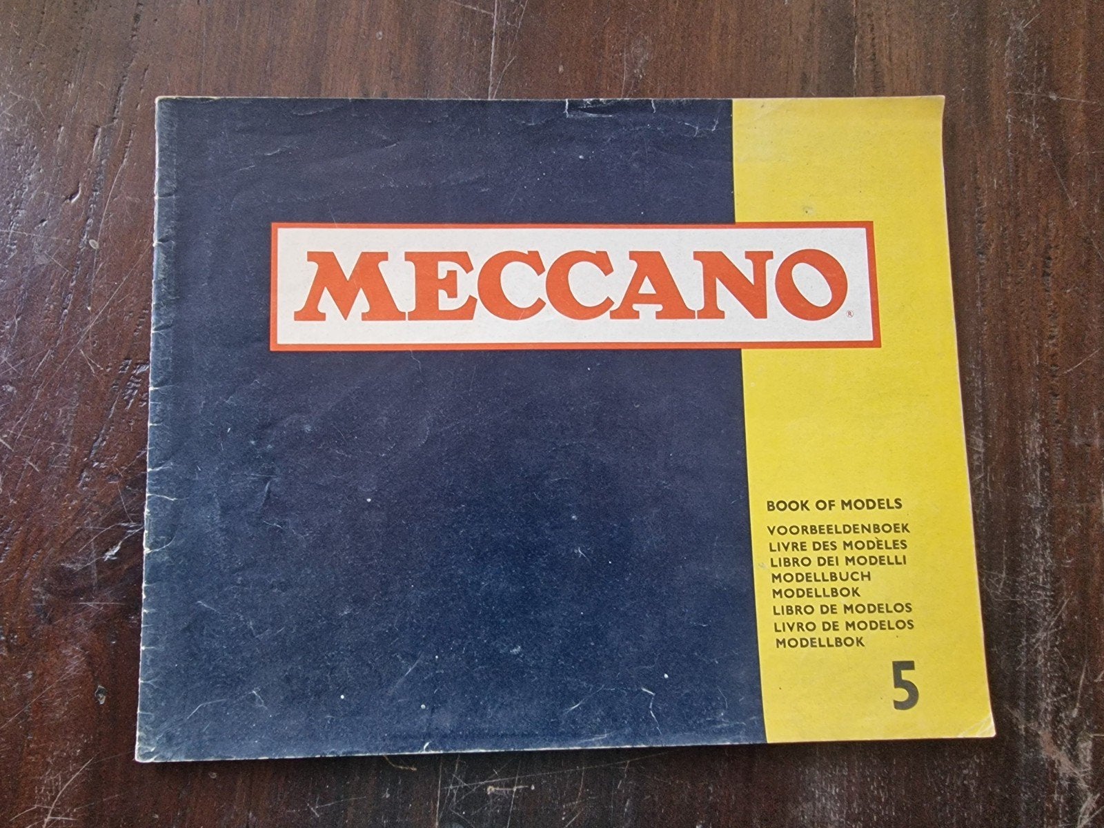 Meccano Modelboek 5 - Vintage Bouwinstructies, Ophalen of Verzenden