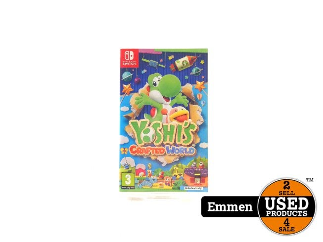 Nintendo Switch Game: Yoshi's Crafted World, Nintendo, Zo goed als nieuw, Support@nintendo.com, 11-1 Hokotate-cho, Kamitoba, Minami-ku
Kyoto 601-8501
Japan