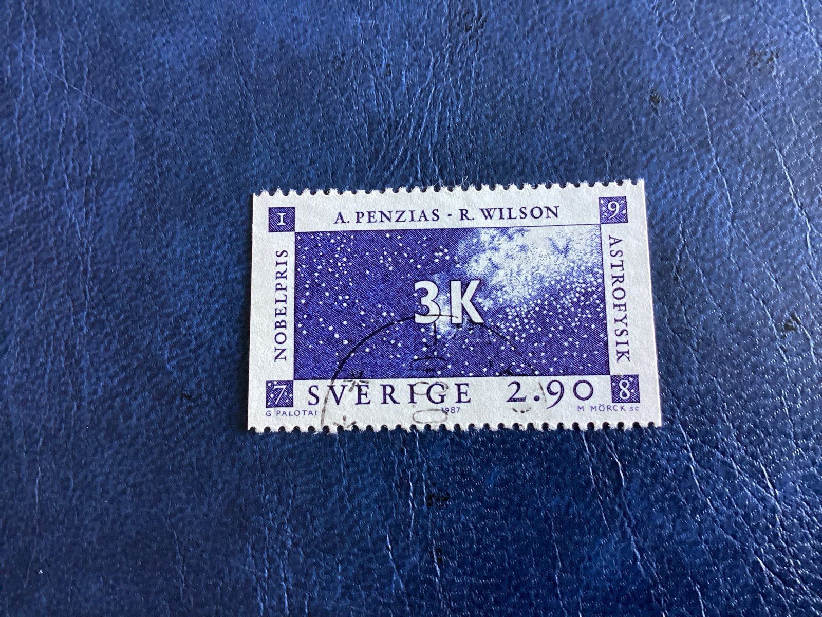 Zweden 1987- Mi.1464-  Nobelprijs Astrofysica, Ophalen of Verzenden, Zweden, Gestempeld
