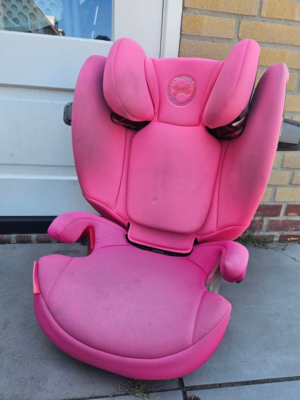 Roze Cybex Solution X-Fix autostoel, Kinderen en Baby's, Autostoeltjes, Ophalen