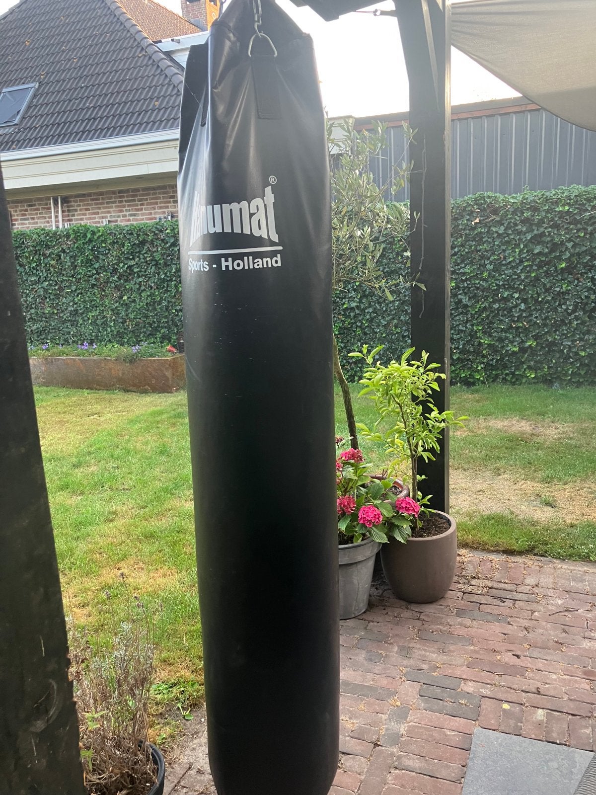 Hanumat Bokszak 180 cm x Ø 35 cm –  45 KG, Sport en Fitness, Vechtsporten en Zelfverdediging, Gebruikt, Overige, Vechtsportmateriaal