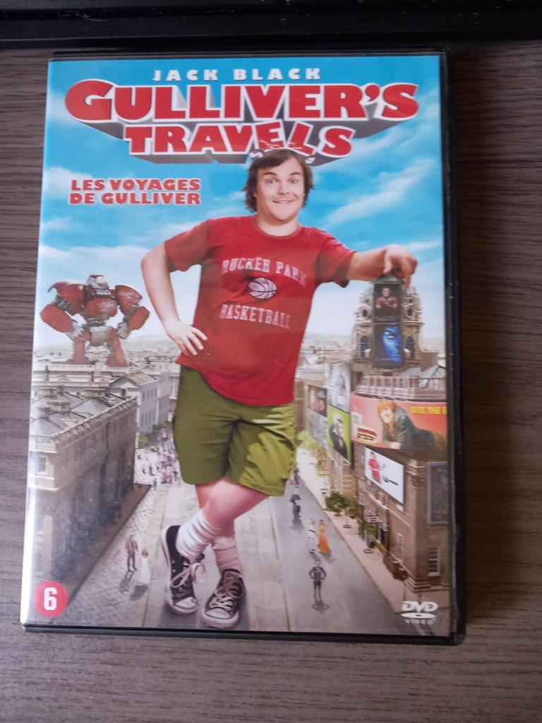 Gulliver's Travels DVD - Jack Black - Actiekomedie, Vanaf 6 jaar, Ophalen of Verzenden, Gebruikt, Actiekomedie