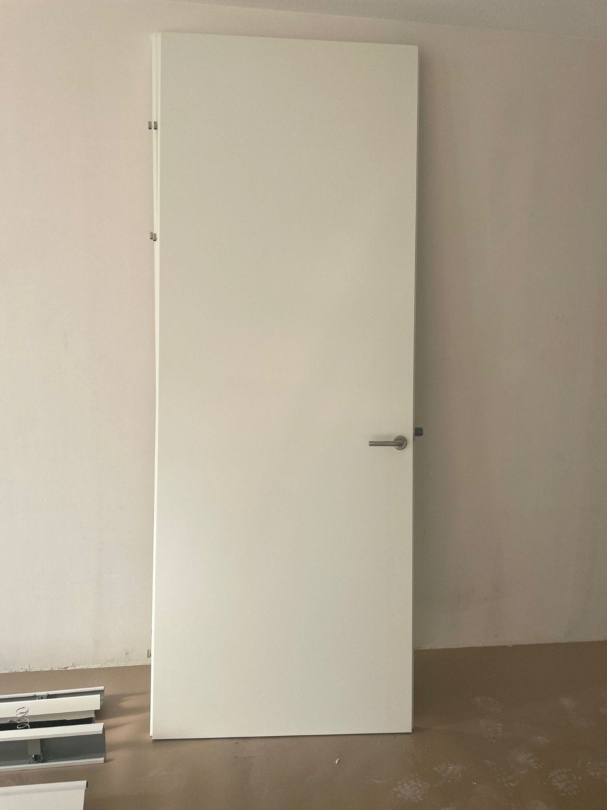 Witte binnendeur, zo goed als nieuw, Doe-het-zelf en Verbouw, Deuren en Horren, Ophalen of Verzenden