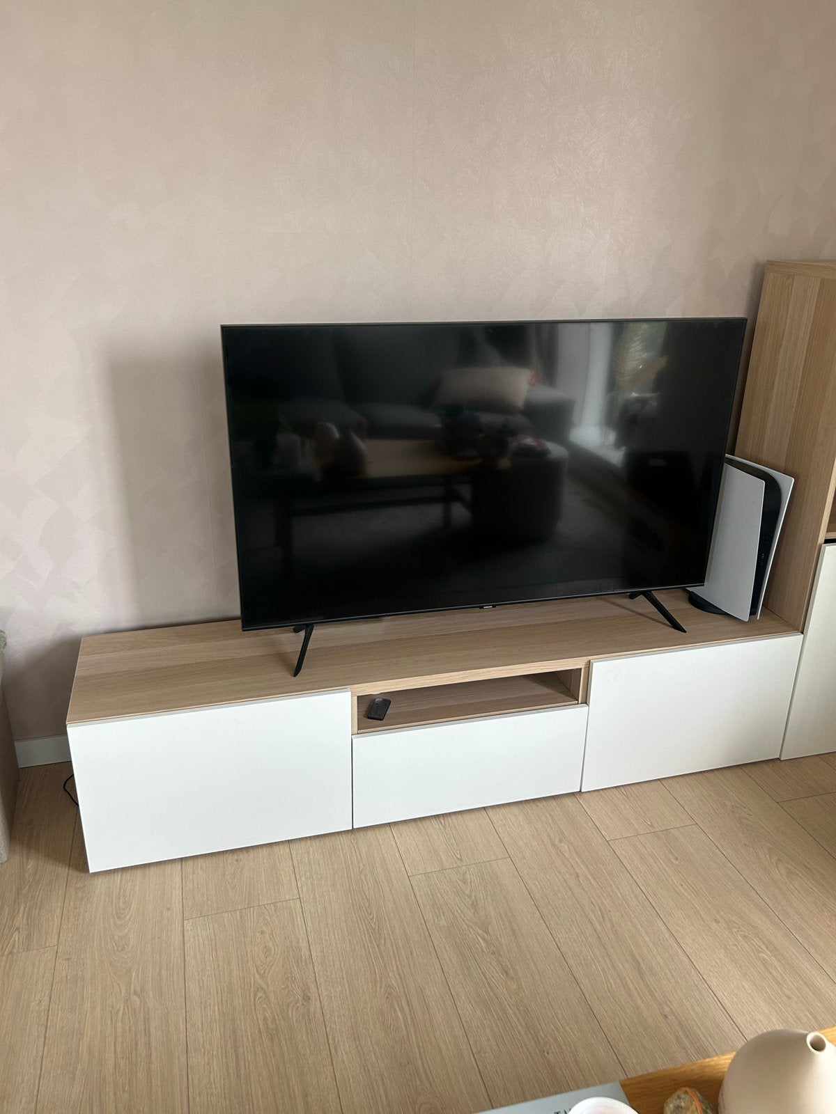 IKEA besta tv-meubel, Ophalen, 150 tot 200 cm, Zo goed als nieuw, Minder dan 100 cm