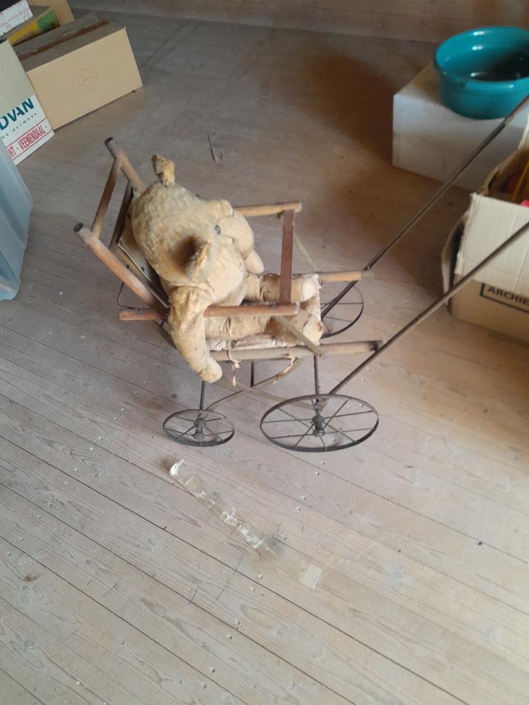 poppenwagen, Ophalen, Gebruikt, Babypop