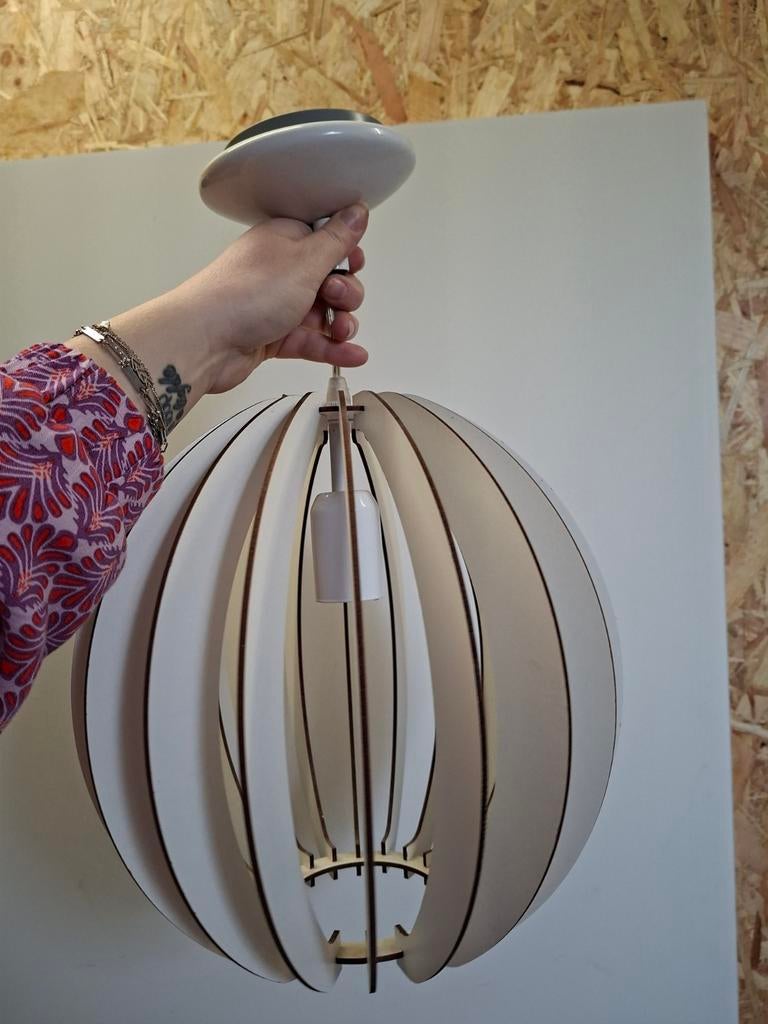 Ikea plafond lamp, Ophalen of Verzenden, Zo goed als nieuw, Minder dan 50 cm