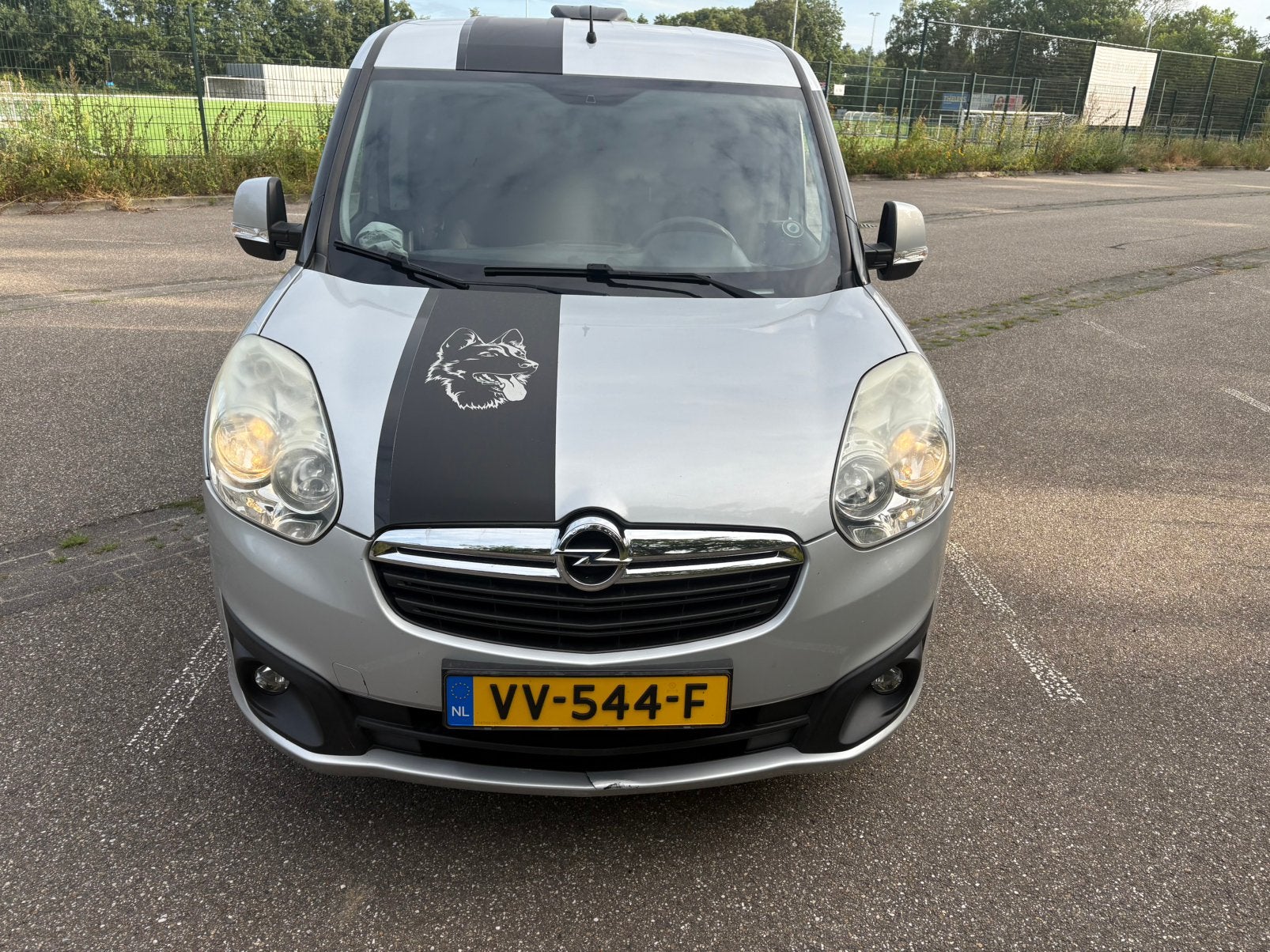 Te koop Verlengde Opel Combo 1.6 D 77KW 2016, Voorwielaandrijving, Euro 5, Stof, Zwart