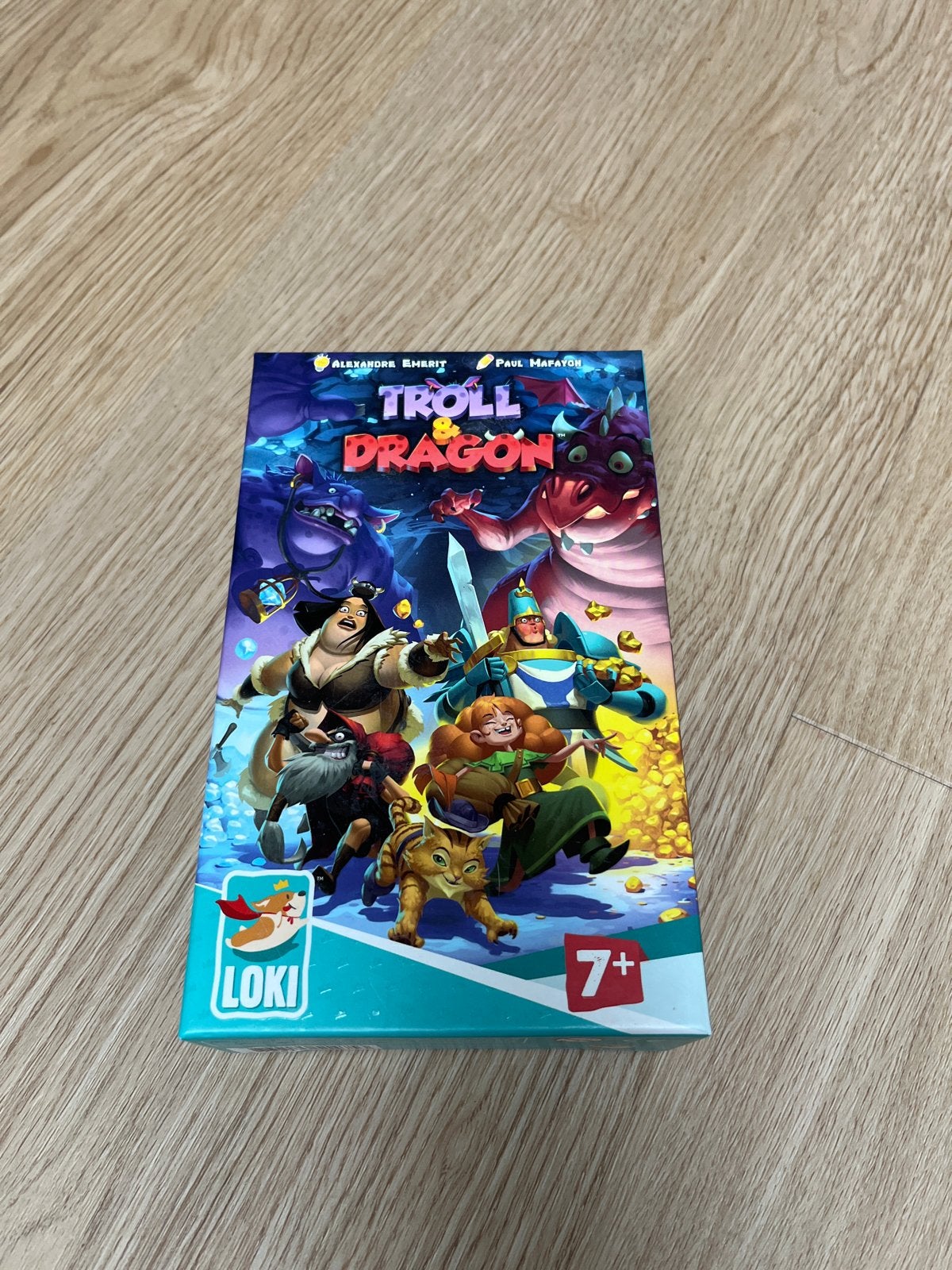 Troll & Dragon bordspel - Loki - Zo goed als nieuw, Een of twee spelers, Ophalen of Verzenden, Zo goed als nieuw