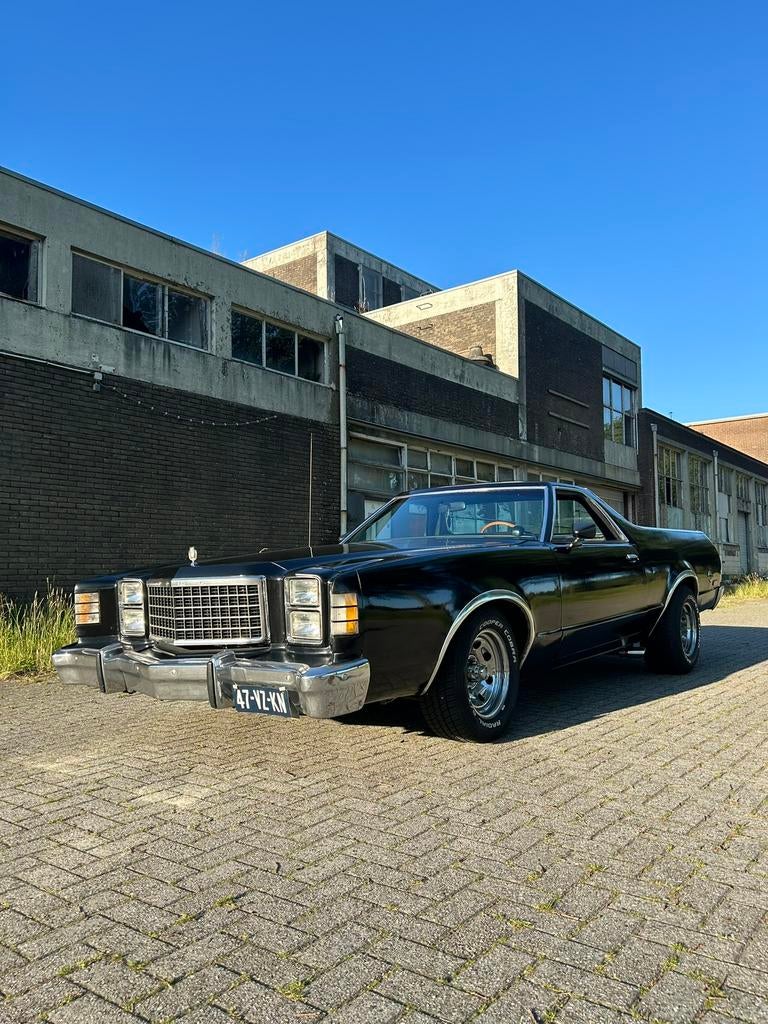 Ford Ranchero 500 1978 oldtimer, Auto's, Automaat, Achterwielaandrijving, 1794 kg, Zwart