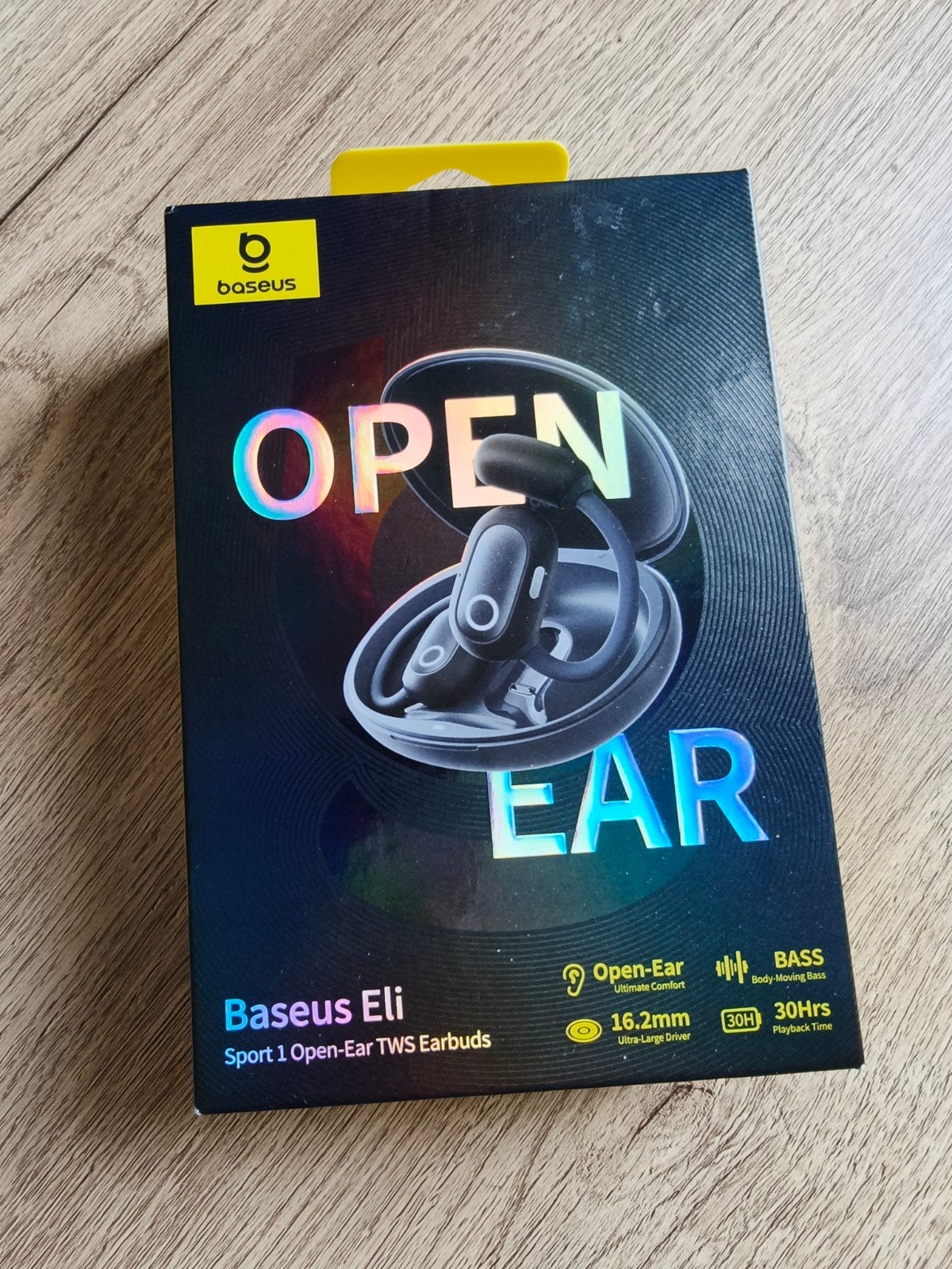 Baseus Eli Sport 1 Open-Ear TWS Earbuds - Zo goed als nieuw, Audio, Tv en Foto, Koptelefoons, Overige merken, Draadloos, Ophalen of Verzenden