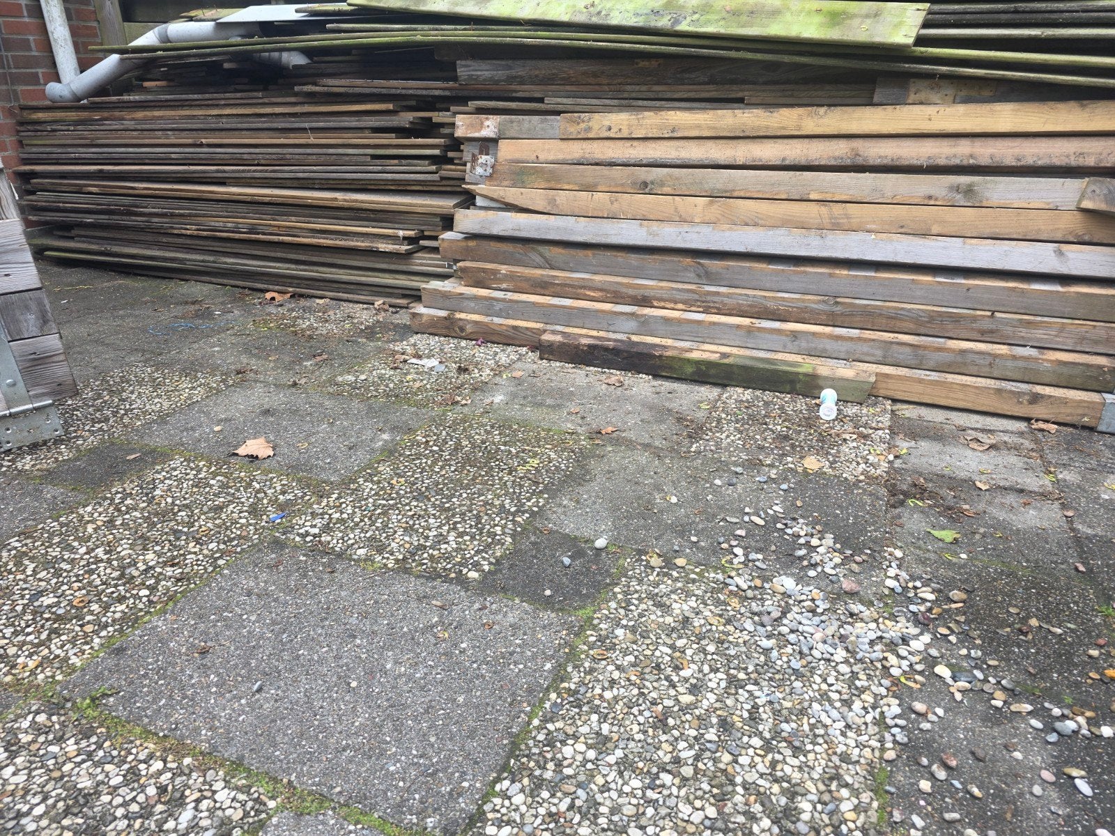 Schutting planken en palen - NIKS IS VERROT, Ophalen, 3 tot 6 meter, Hout, 1 tot 2 meter