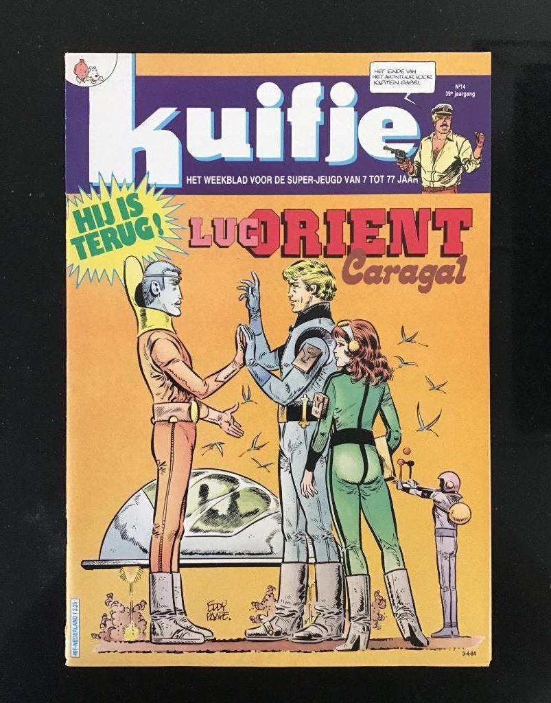 Weekblad Kuifje. Uitgave 1984. Nummer 14., Boeken, Stripboeken, Gelezen, Eén stripboek, Verzenden