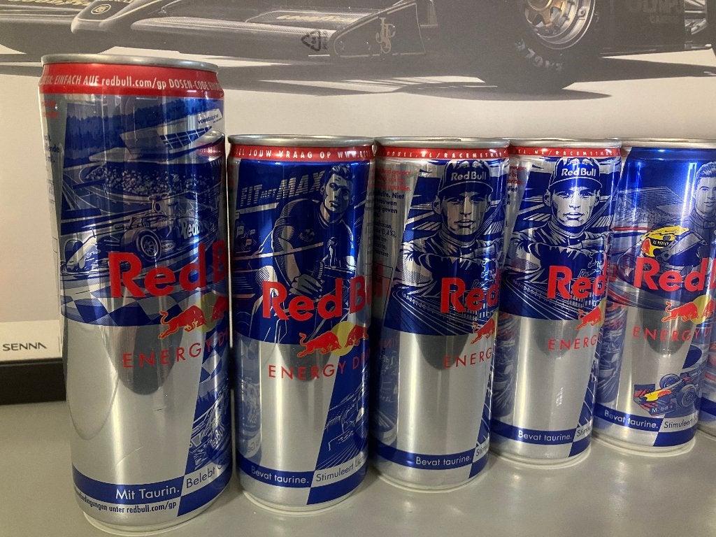 ✅ Max Verstappen Red Bull blikken Red Bull Racing, Ophalen of Verzenden, Nieuw, Formule 1