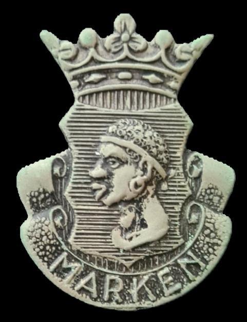 Marken gemeentewapen speld, Verzenden, Nieuw, Stad of Land, Speldje of Pin