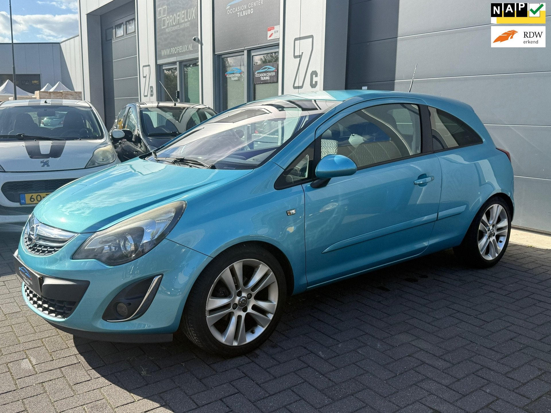 Opel Corsa 1.4 AUTOMAAT | AIRCO | CRUISE | PARKSENSOR | NAP, Auto's, Euro 5, 101 pk, 4 cilinders, Blauw