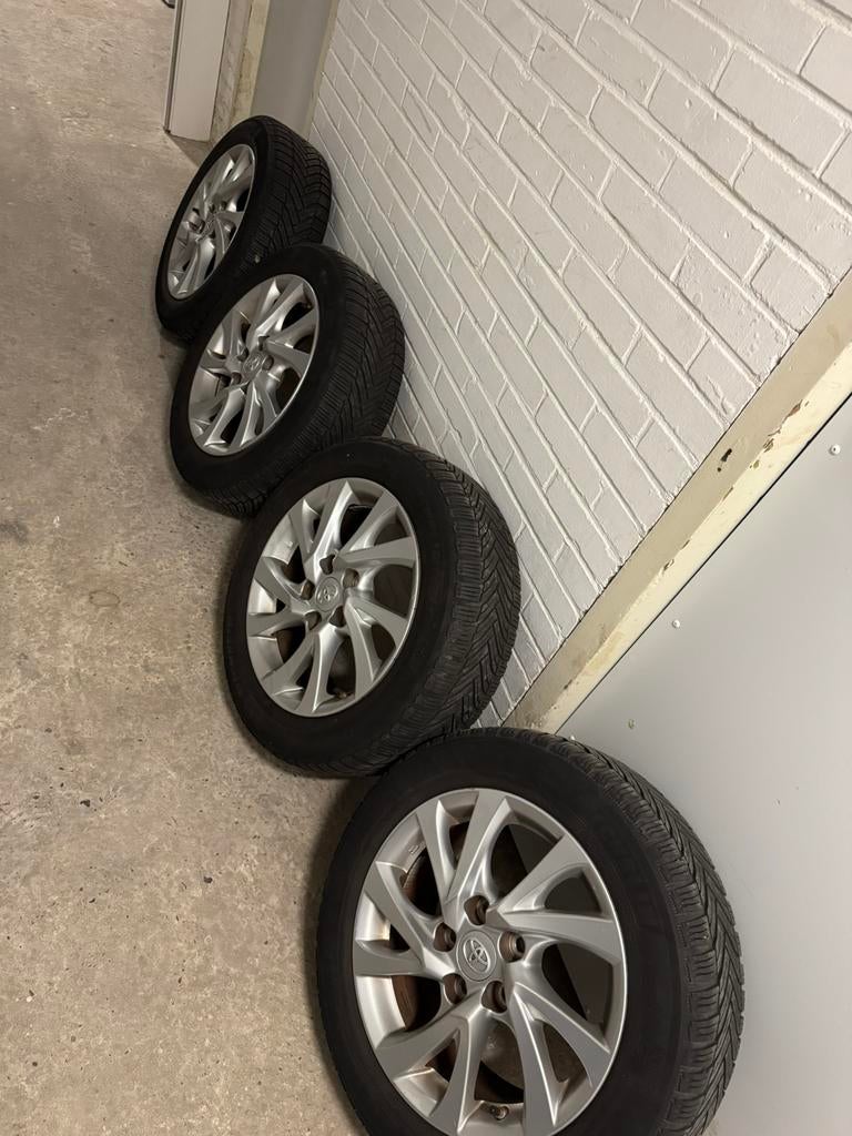 Banden met Velgen 205/55R16 Michelin Alpin 6 Orgineel, Ophalen