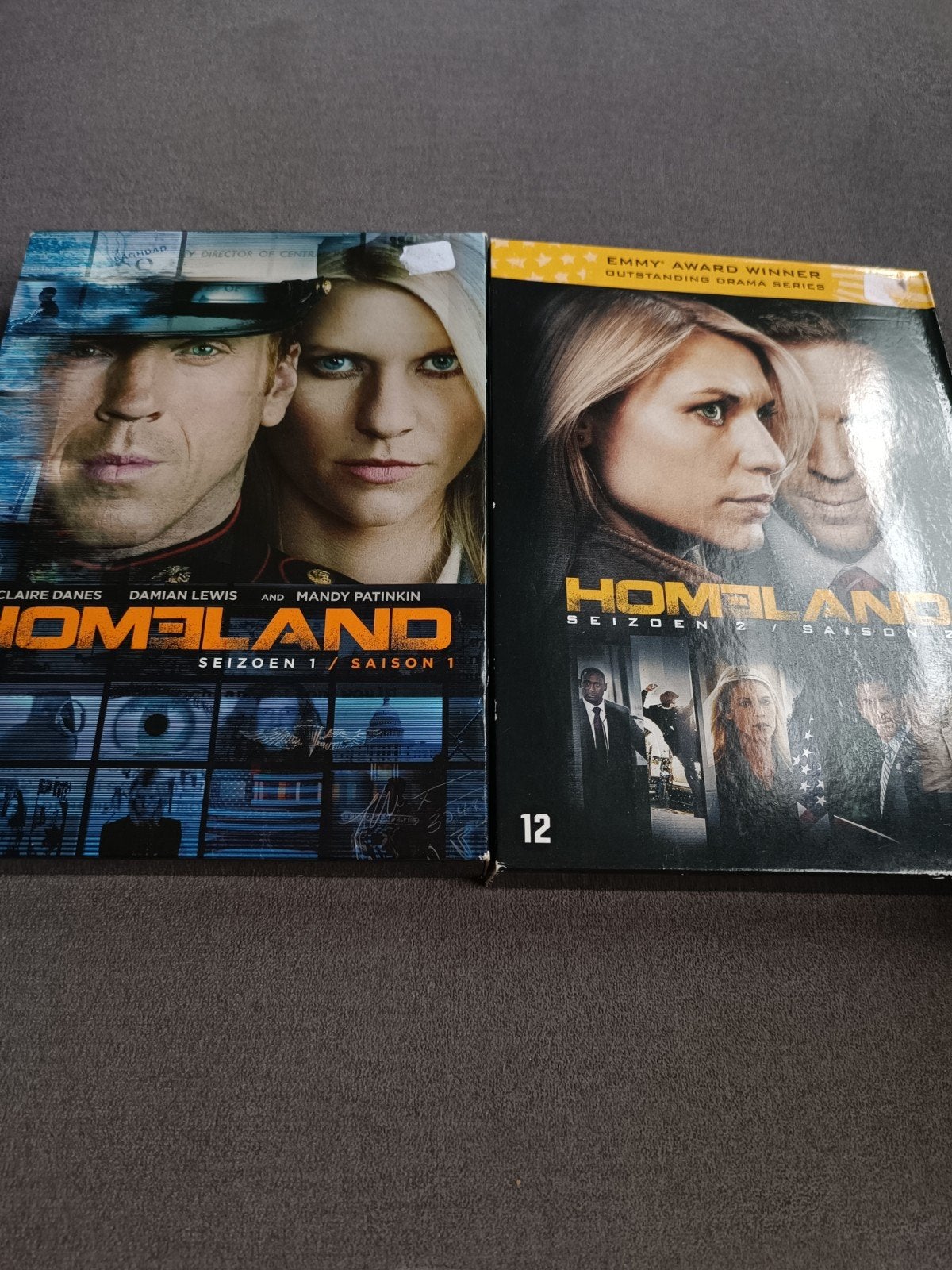 Homeland seizoen 1 & 2 - dvd, Cd's en Dvd's, Dvd's | Tv en Series, Vanaf 12 jaar, Ophalen of Verzenden, Zo goed als nieuw, Komedie