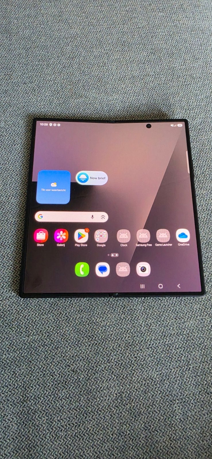 Samsung galaxy fold 7, Telecommunicatie, Mobiele telefoons | Samsung, Zwart, Ophalen of Verzenden, Zo goed als nieuw, Galaxy Z Fold